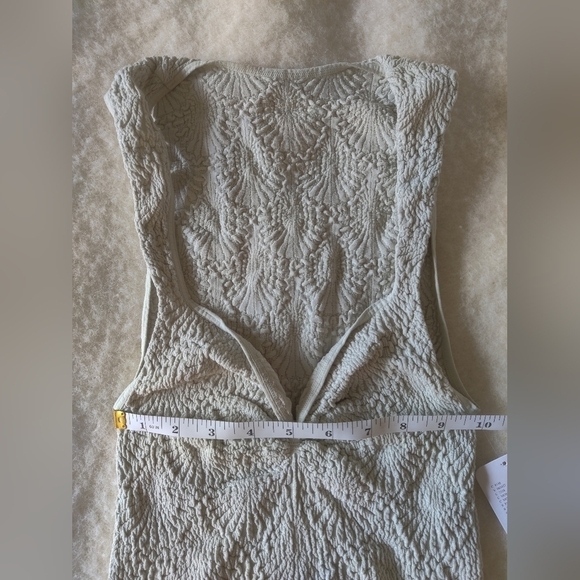 NEW FREE PEOPLE Love Letter Sweetheart Cami Moss XS/S - Picture 10 of 14